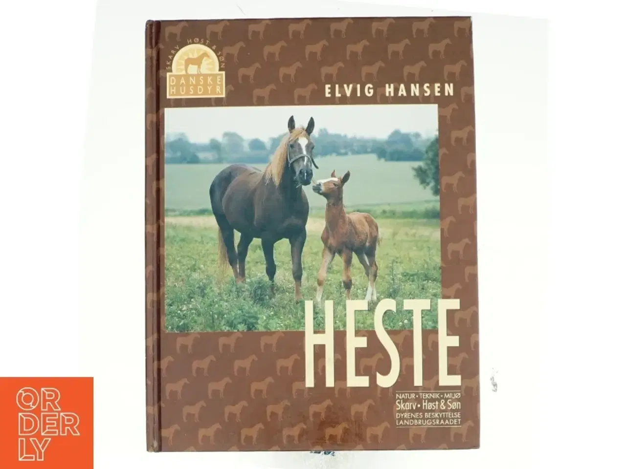 Billede 1 - Heste af Elvig Hansen (f. 1926) (Bog)