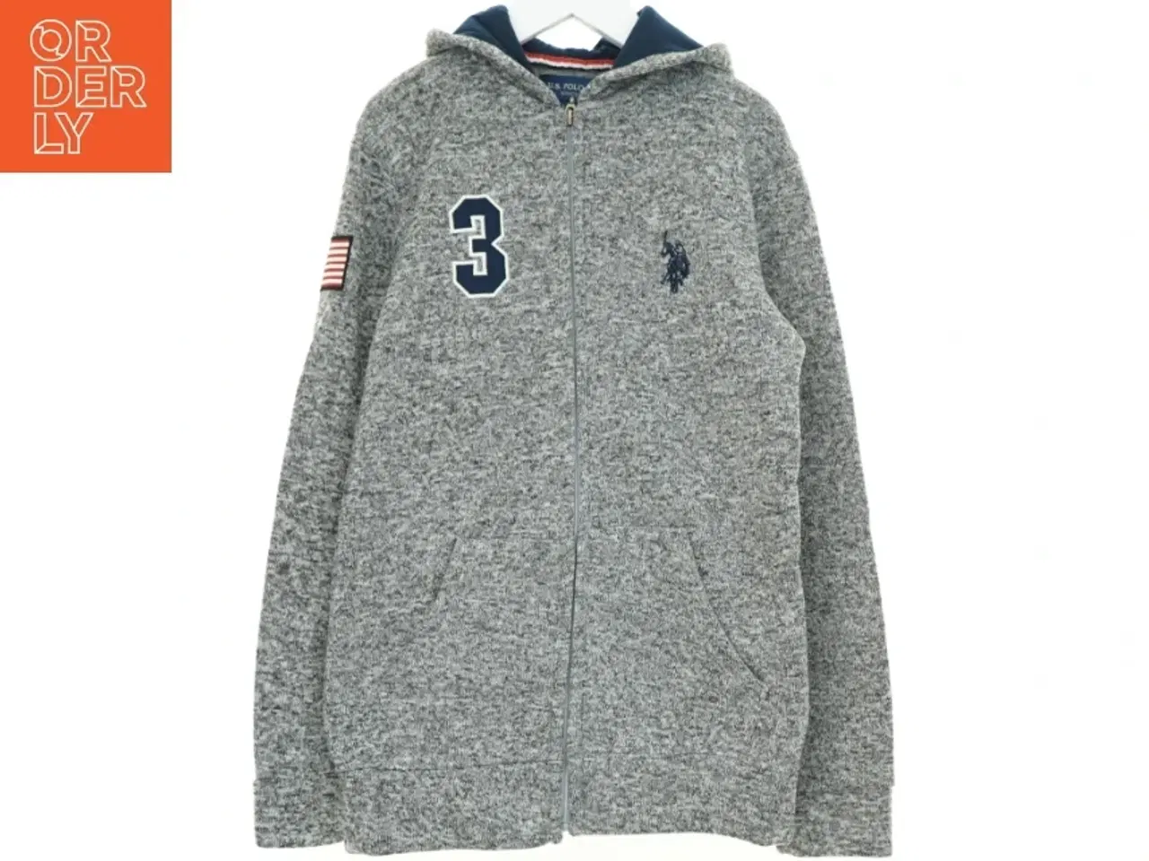 Billede 1 - U.S. Polo Assn - Hættetrøje (str. 170 cm)