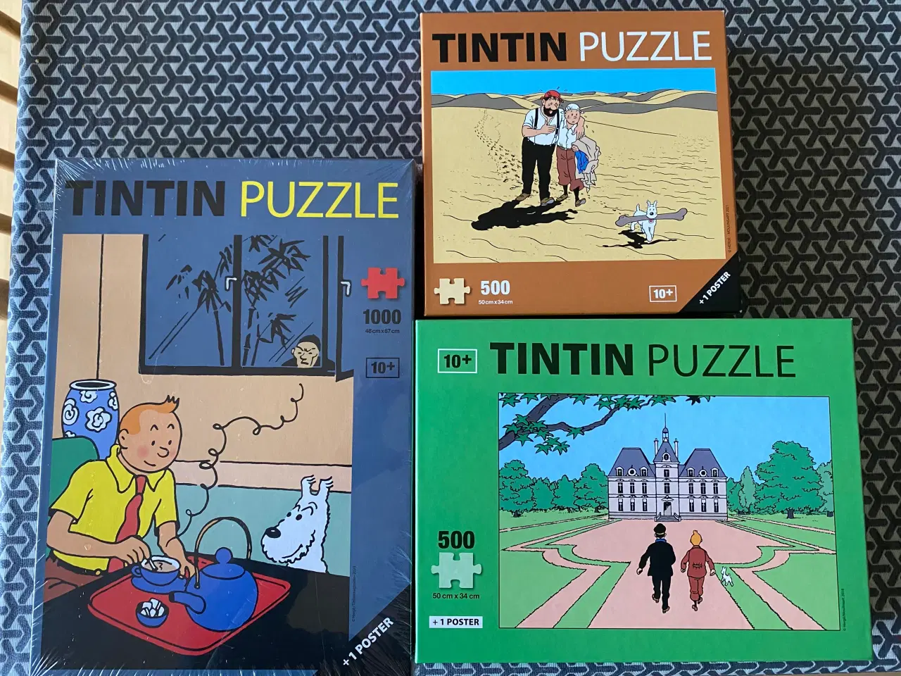 Billede 3 - Tintin puslespil