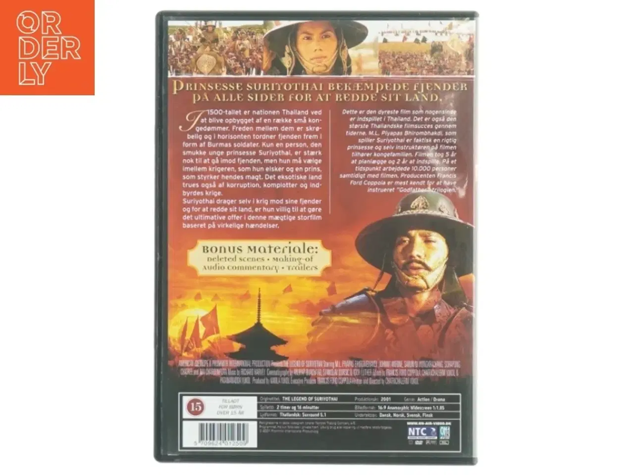 Billede 2 - DVD Film: Legend of Suriyothai