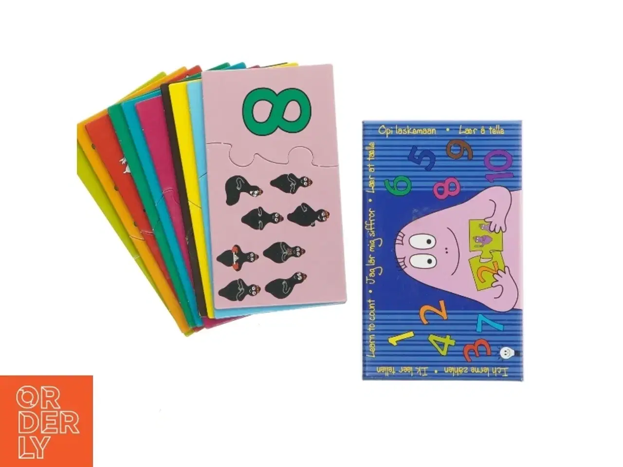 Billede 2 - Børne puslespil fra Barbapapa (str. 10. kort)