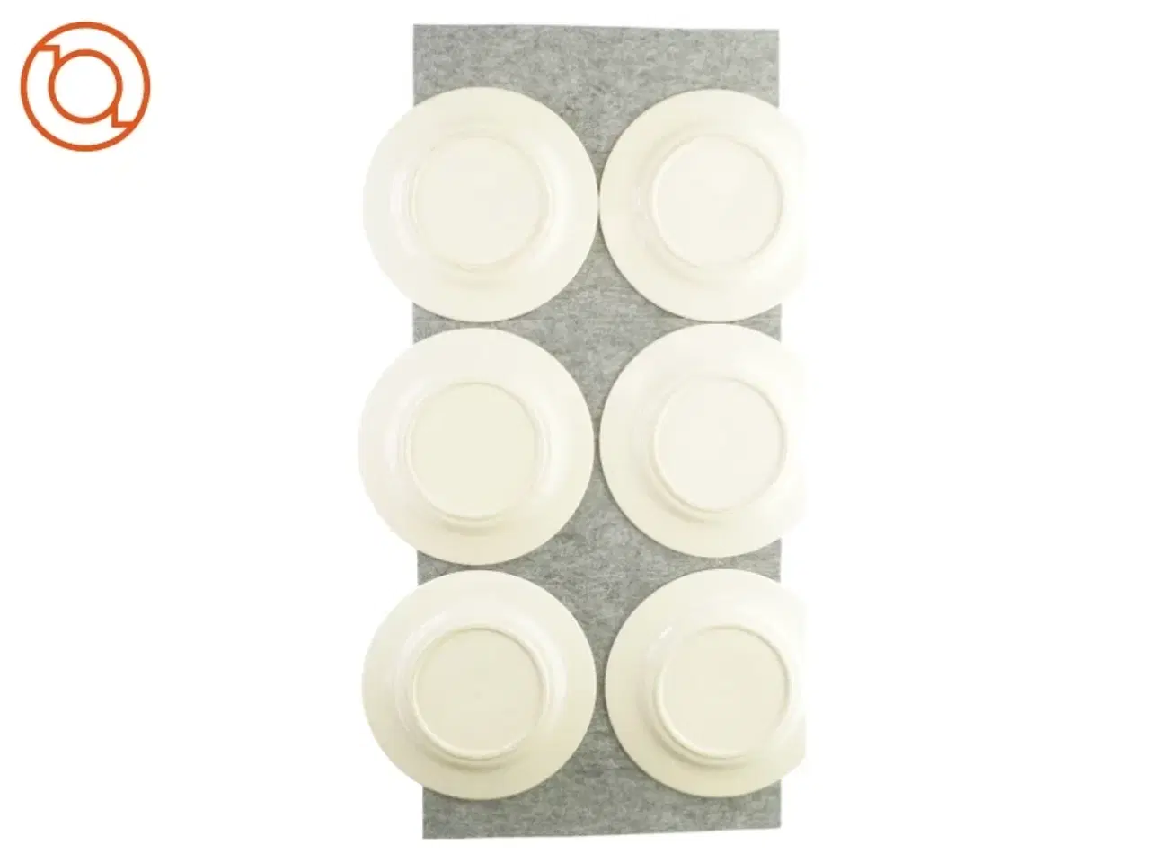 Billede 5 - Tallerkener med mønster (10 stk)