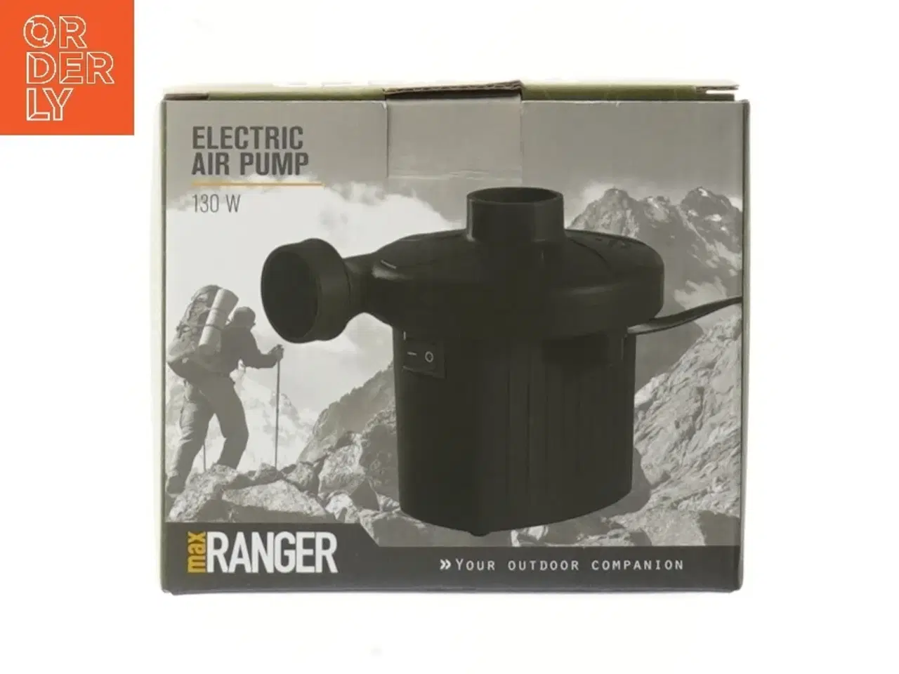 Billede 1 - Elektrisk luftpumpe, 130W fra Max Ranger (str. 11 cm)