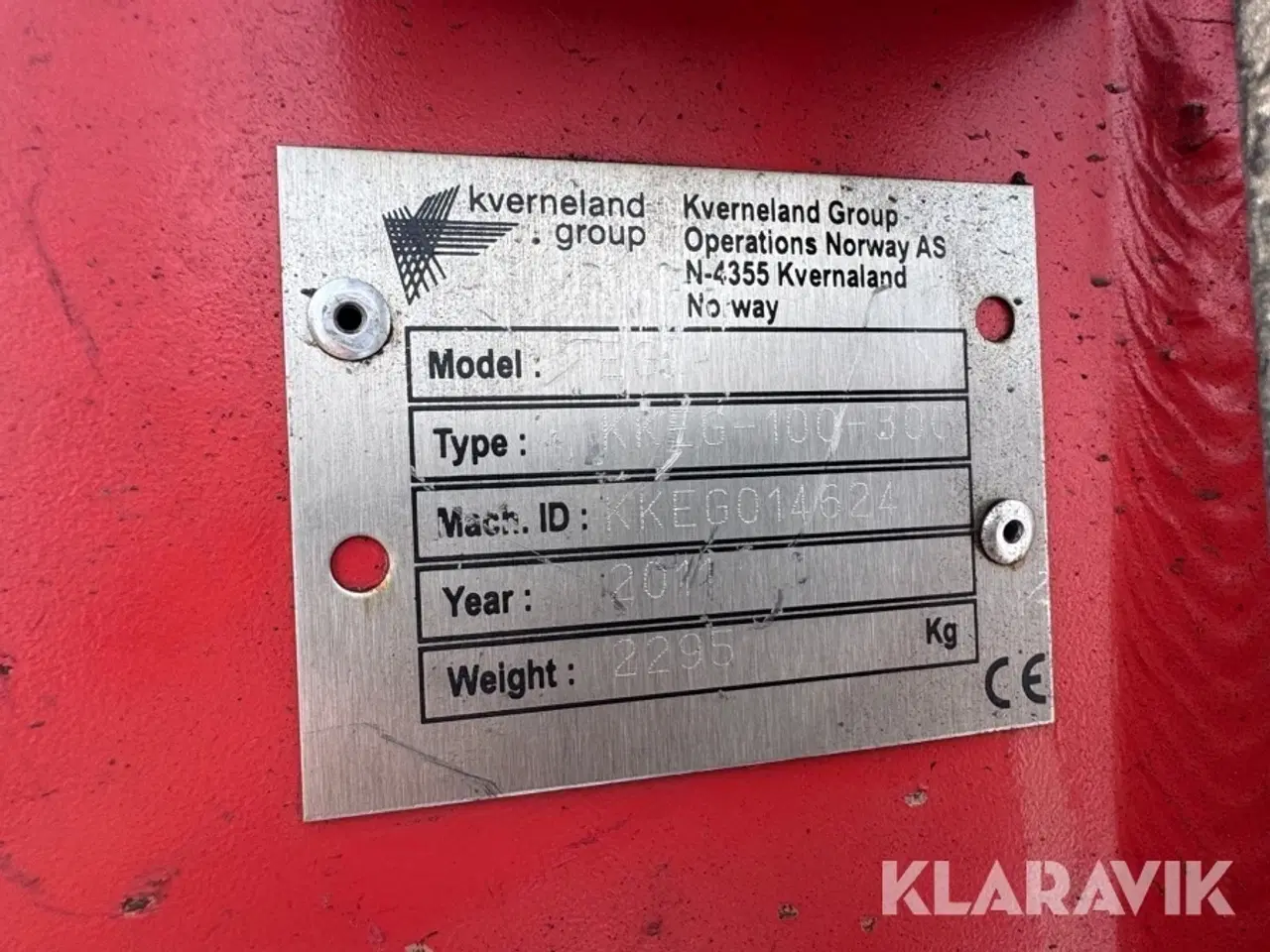 Billede 5 - Plov Kverneland EG KKEG-100-300