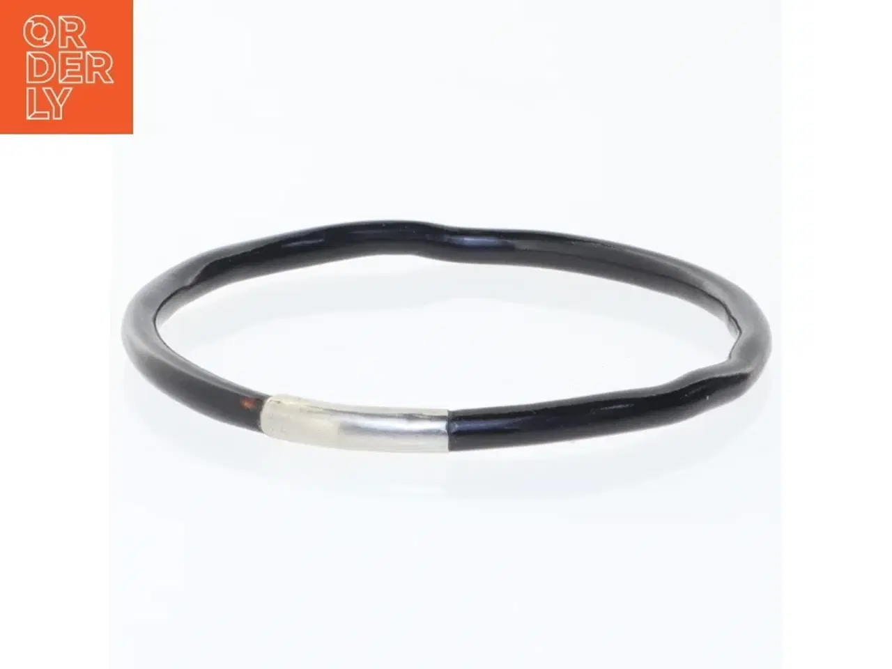 Billede 2 - Sorte bangle armbånd (str. Ø 7,5 cm)