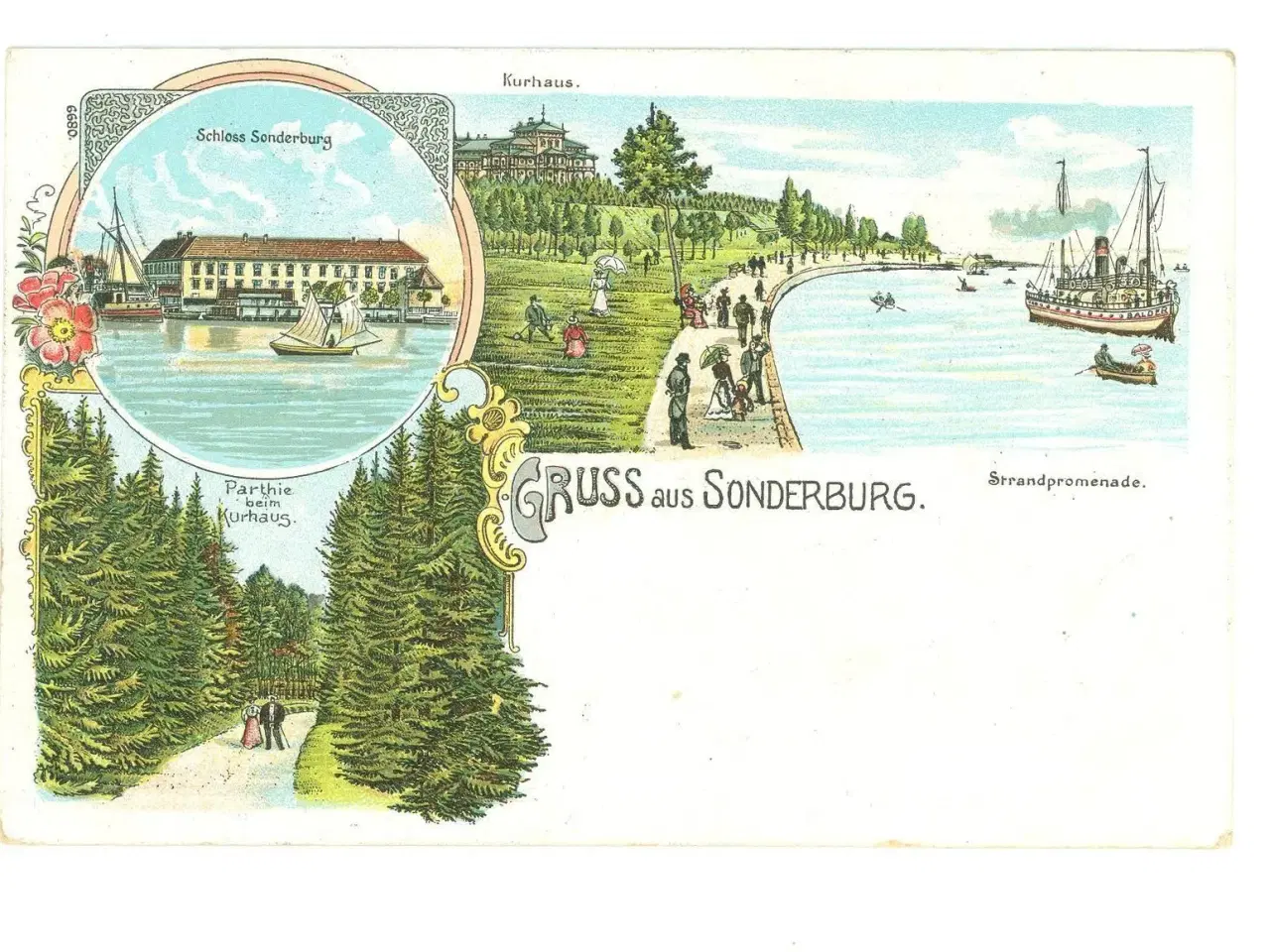 Billede 1 - Gruss aus Sonderburg 1915