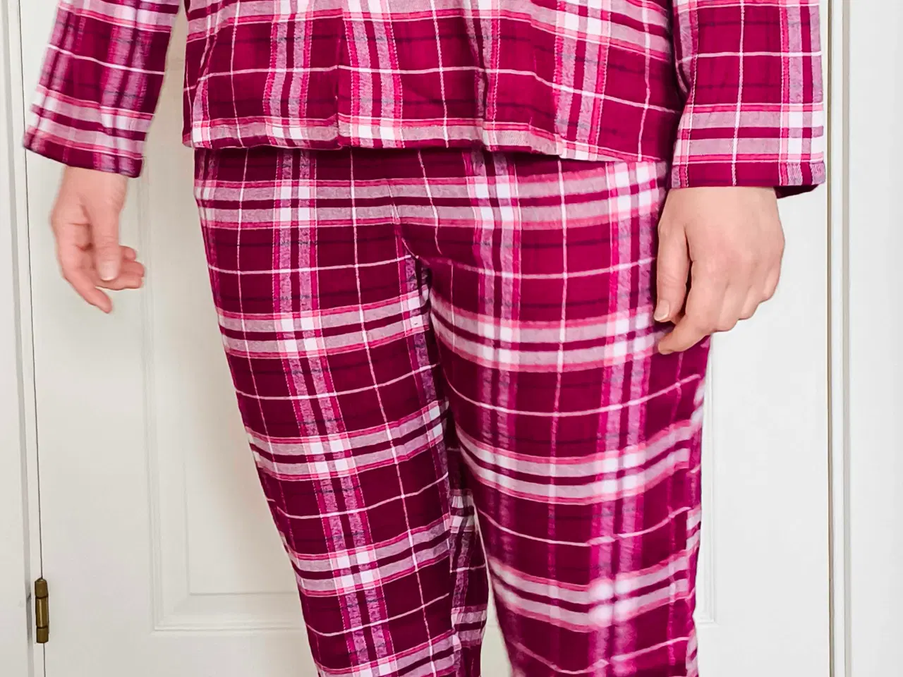 Billede 2 - Pyjamas - Brandtex - Str 38 - Vinrød