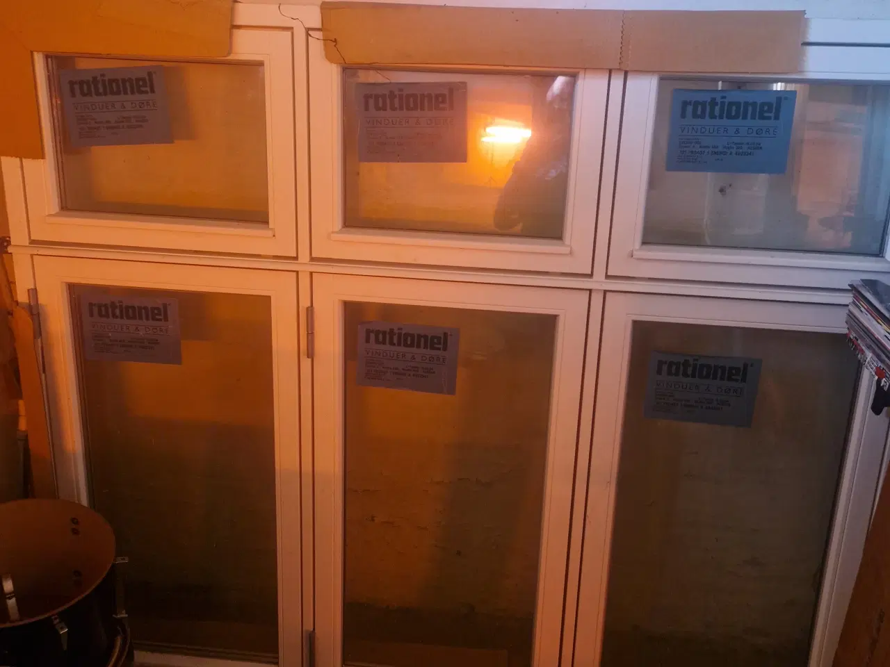 Billede 1 - 3 fags Dannebrogsvindue H:180 B:153