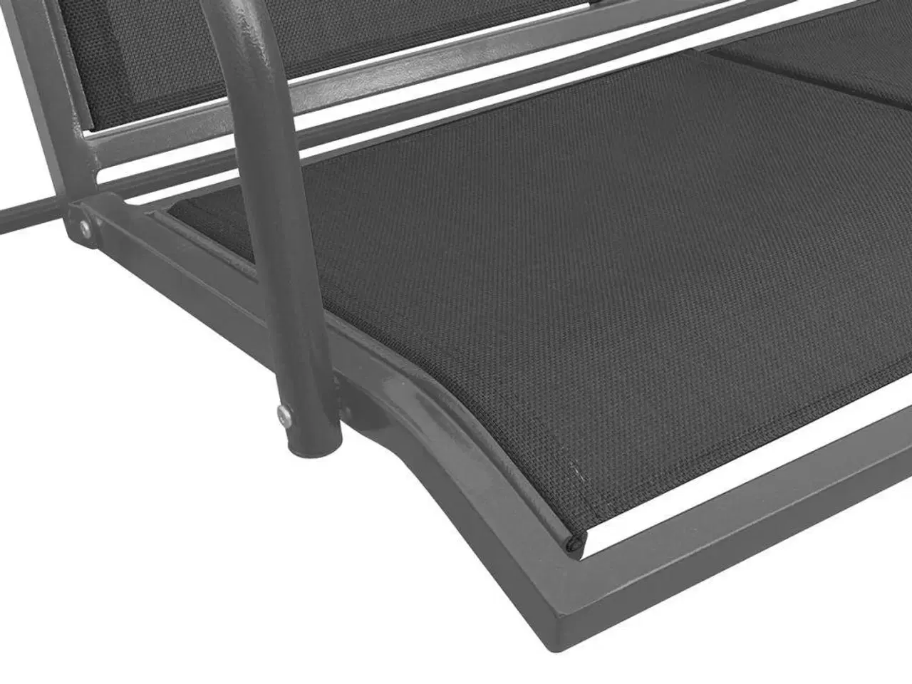 Billede 5 - Gyngesofa til haven med baldakin sort