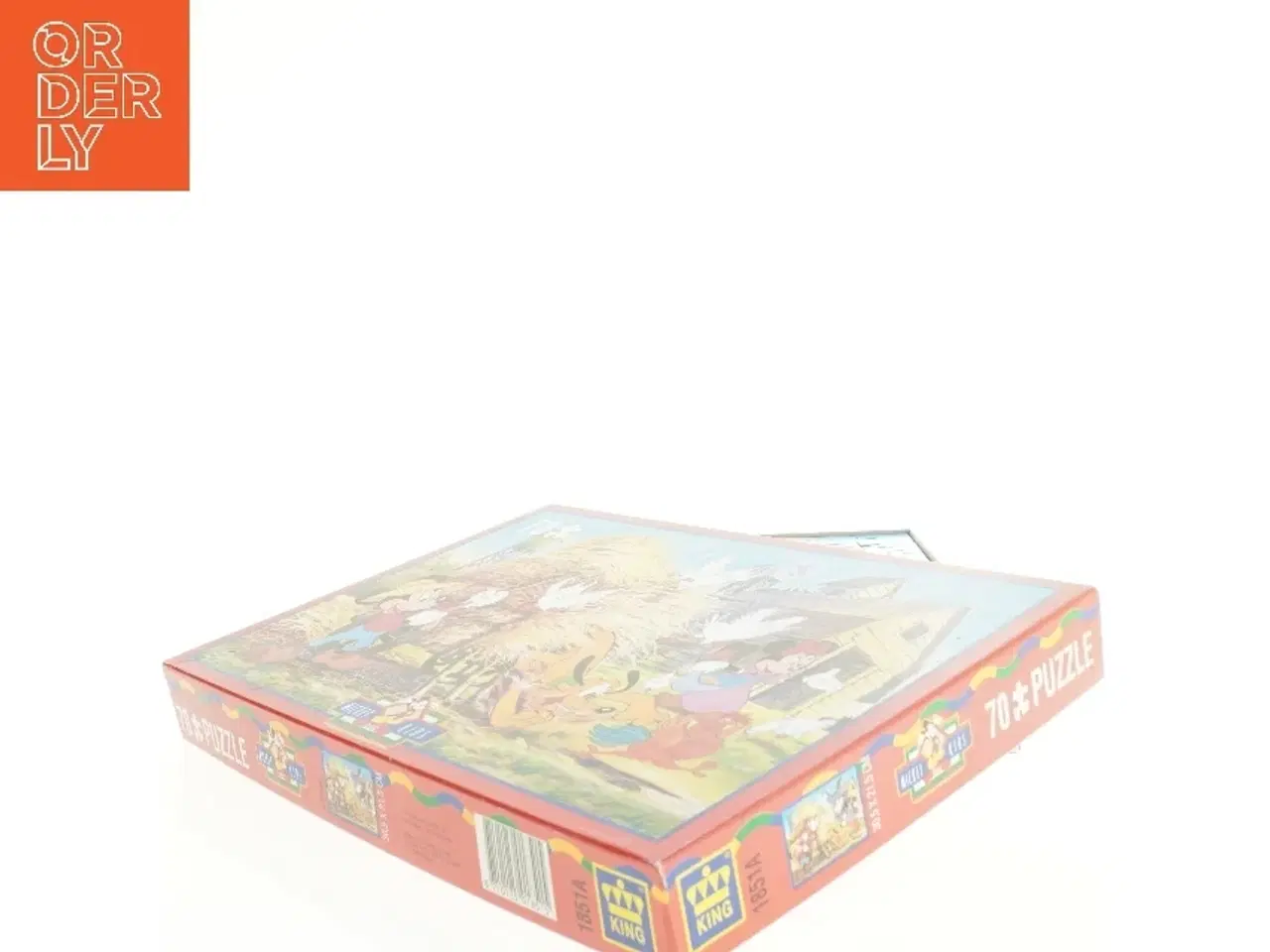 Billede 3 - Brugt 70-brikker puslespil med Disney motiver fra Mickey For Kids (str. 23 x 32,5 cm)