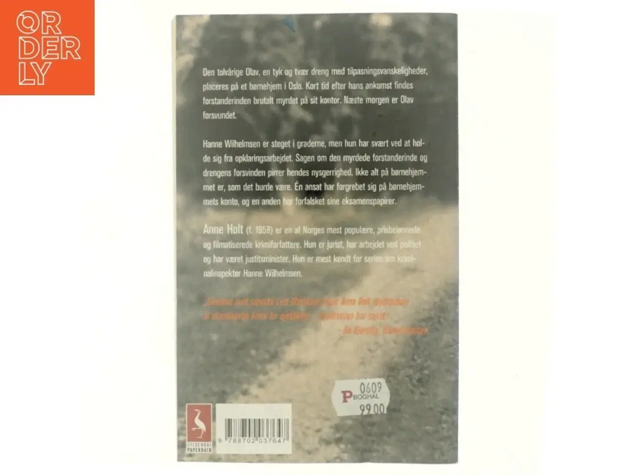 Billede 3 - Dæmonens død : kriminalroman af Anne Holt (f. 1958-11-16) (Bog)