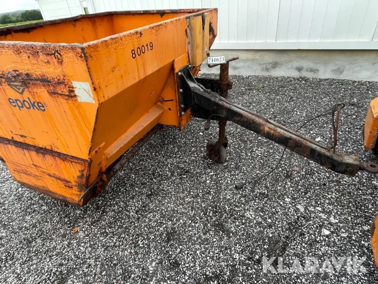 Billede 12 - Epoke salt- og grusspreder til traktor Epoke