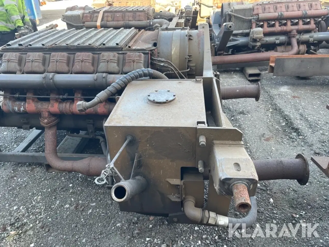 Billede 12 - Tog motor Deutz 12cyllinder