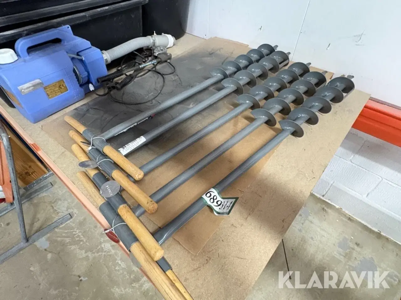 Billede 1 - Pælebor 5 styk - Ø90