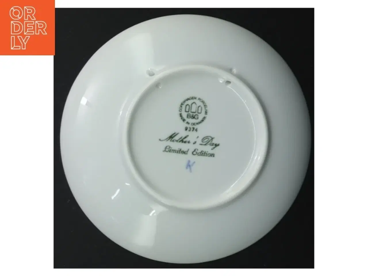 Billede 2 - Mors dags tallerken 1974 fra B&G (str. Ø 15 cm)