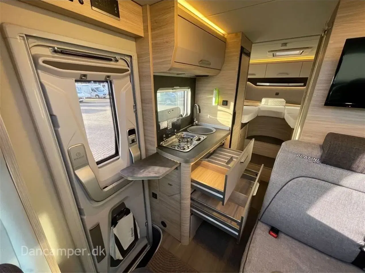 Billede 21 - 2024 - Knaus Van Ti Plus 650 MEG "VW" Platinum Selection   Kommissionsbil! Autocamperen for den der ikke kan nøjes. Automatgear, adaptiv fartpilot, luftundervogn m.m.m.