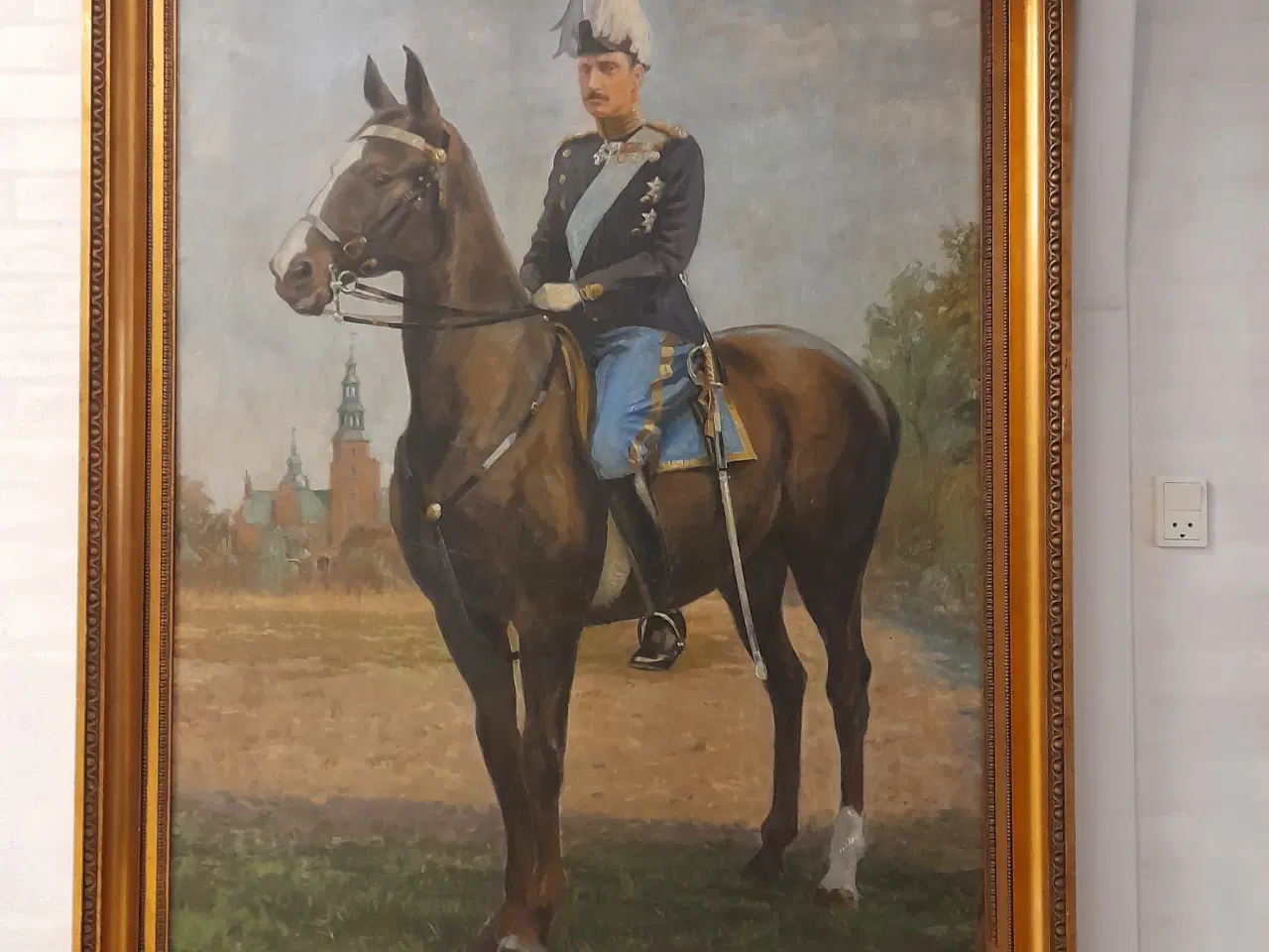 Billede 1 - Chr på en brun hest