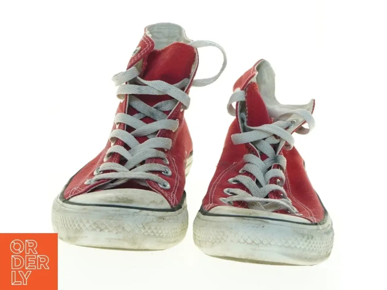 Billede 3 - Røde Converse høje sneakers fra All Star (str. 41,5)