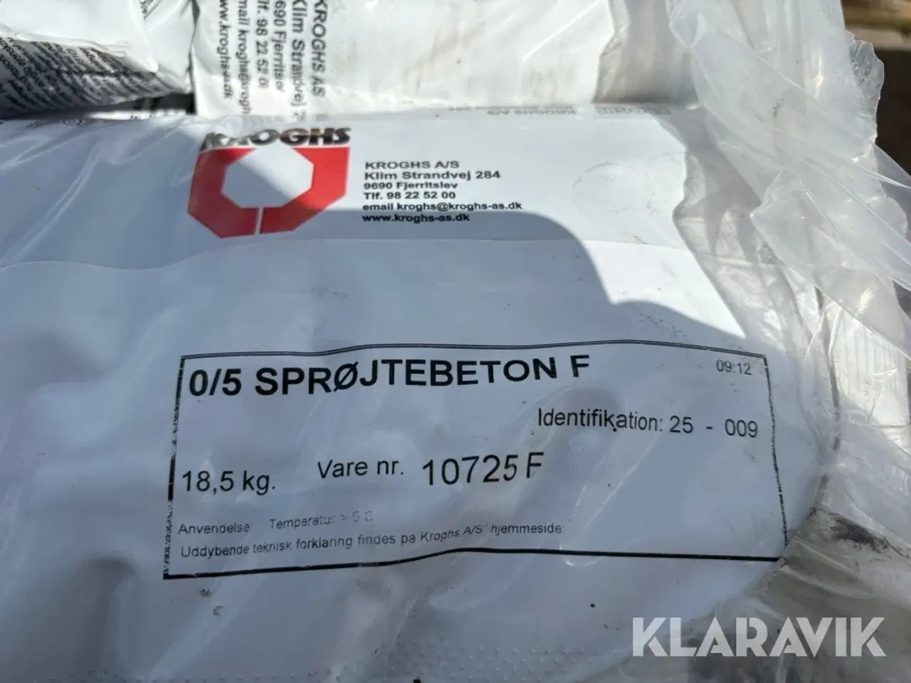 Billede 4 - Sprøjtebeton Kroghs 0/5