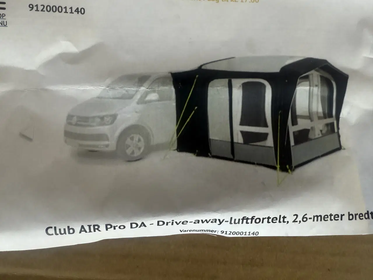 Billede 2 - Fortelt til din Campervan