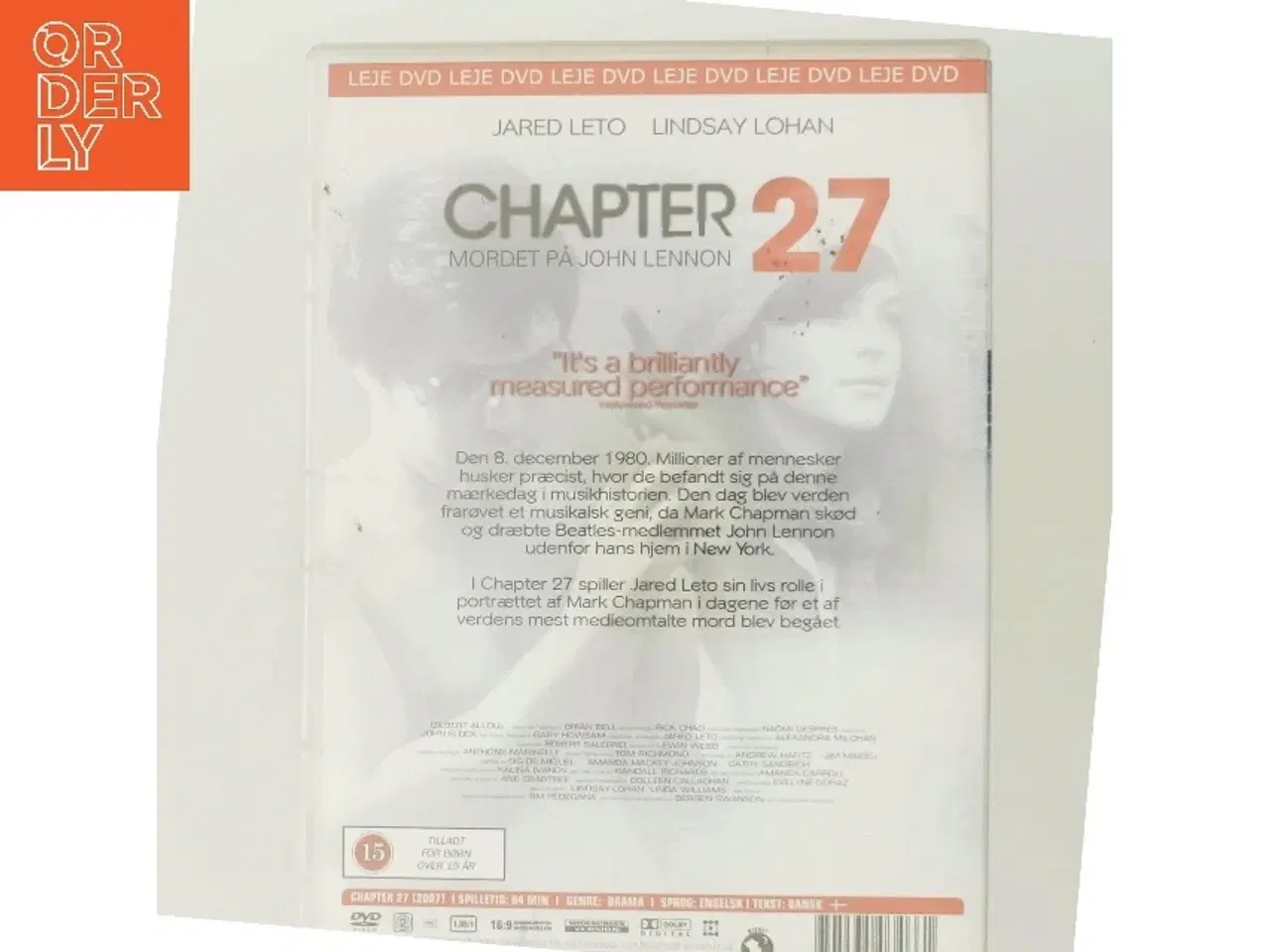 Billede 3 - Chapter 27 med Jared Leto (DVD)