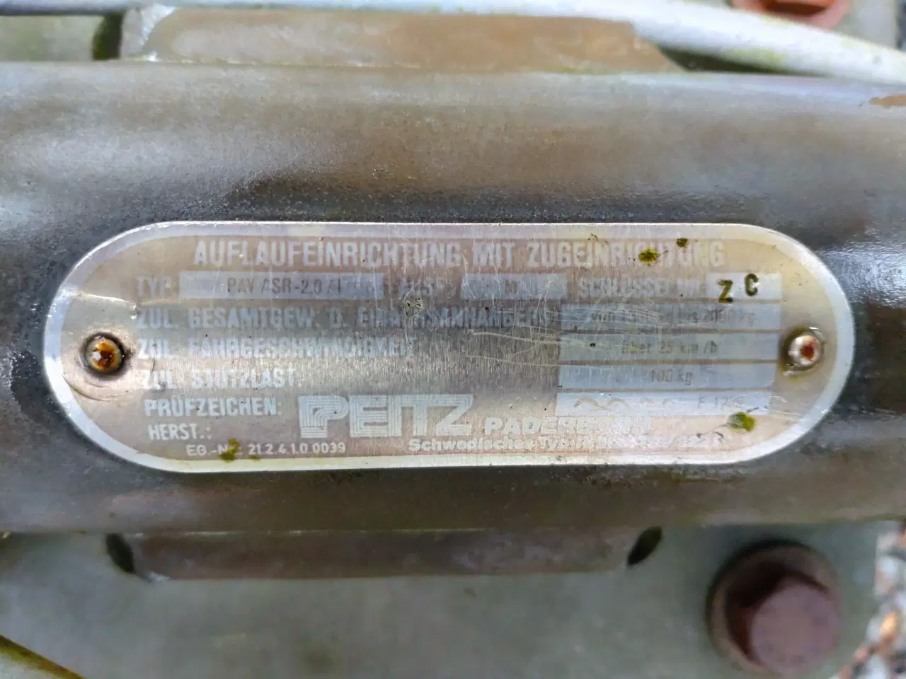 Billede 1 - Hestetrailer Peitz VA 2000H