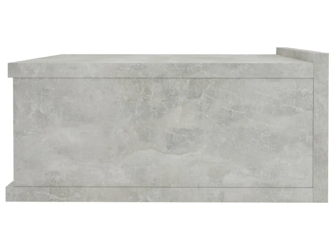 Billede 5 - Svævende natborde 2 stk. 40 x 30 x 15 cm spånplade betongrå