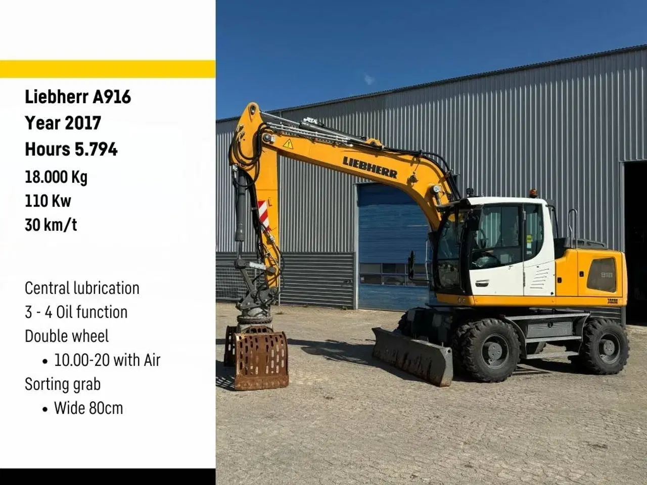 Billede 1 - Liebherr A916 Litronic