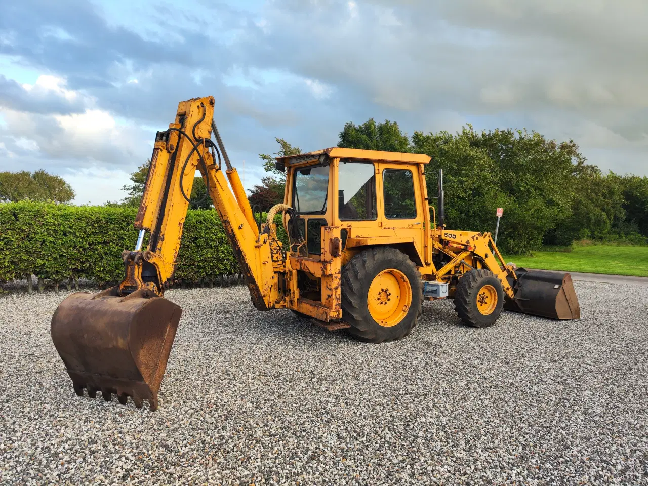 Billede 3 - Massey Ferguson 50D 4wd rendegraver