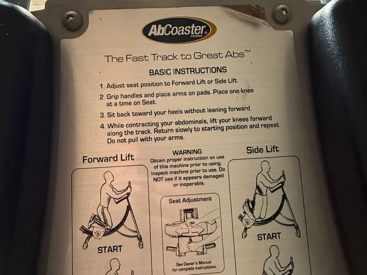 Billede 2 - Ab coaster mavetræning