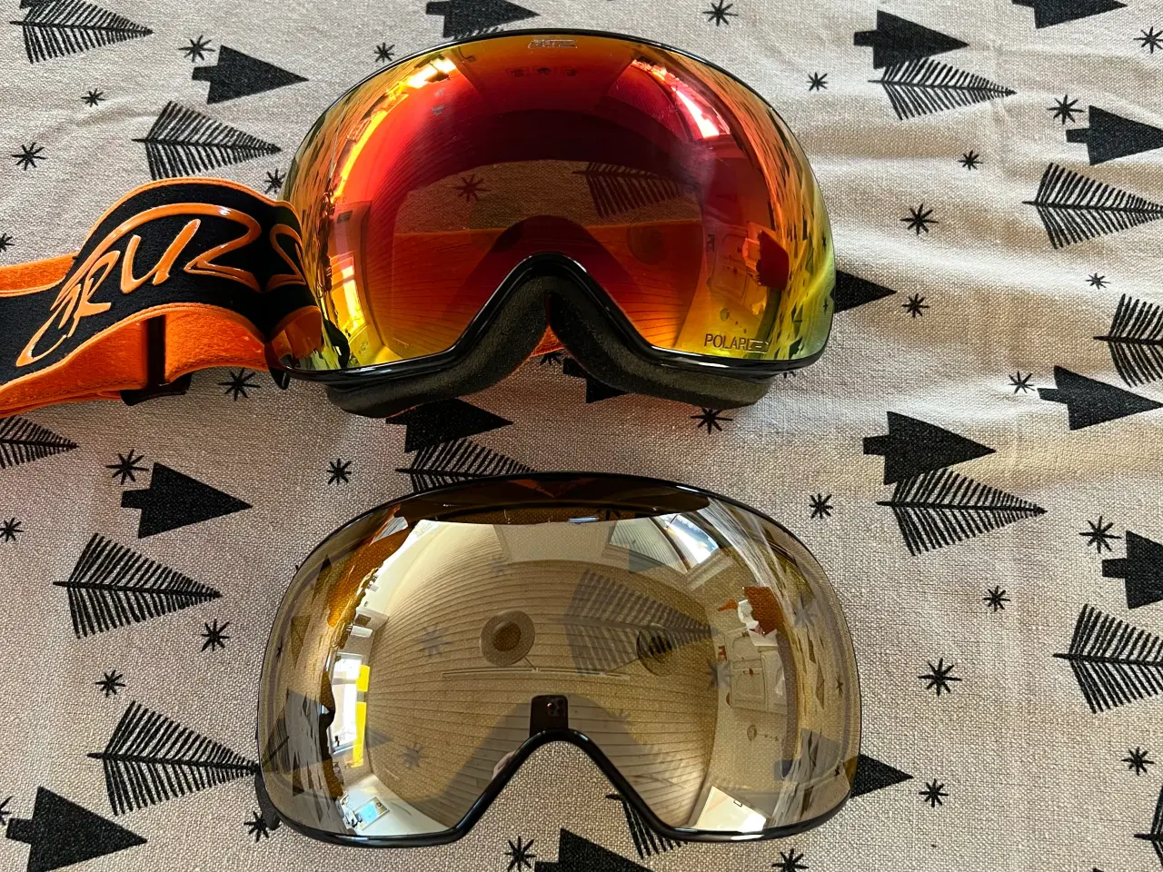 Billede 2 - Cruz googles med to glas