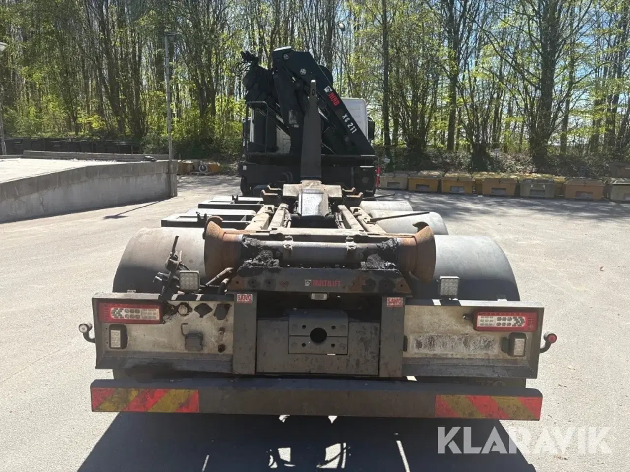 Billede 4 - Lastbil Volvo FM-460 med HIAB kran & 21 tons kroghejs 8x2