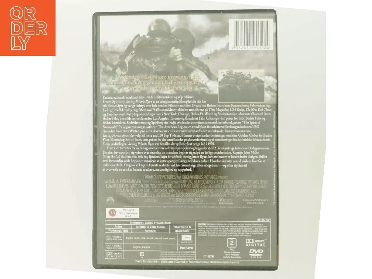 Billede 3 - Saving Private Ryan                            &lt;span class="label label-blank pull-right"<60th Anniversary edition&lt;/span< med To