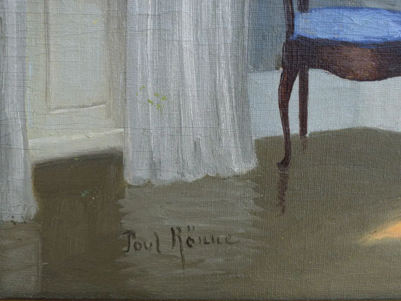 Billede 2 - Maleri af Poul Rønne (1909-1960)