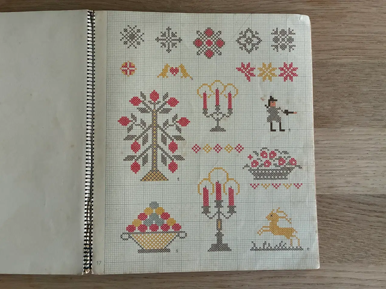 Billede 3 - Mönsterbok  Korsstyng 