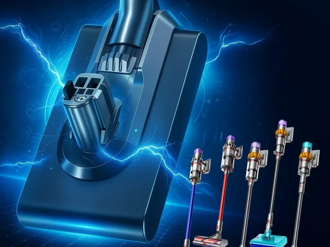 Billede 4 - Extralink batteri til Dyson V11 (Click Type) – 25,2 V 3000 mAh