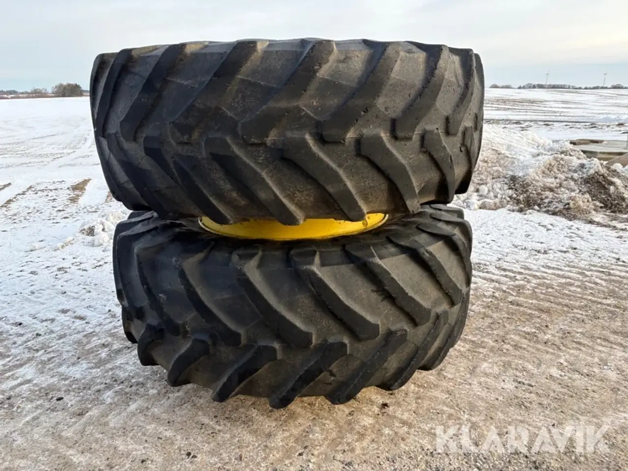 Billede 2 - Tvilling dæk baghjul Trelleborg High power