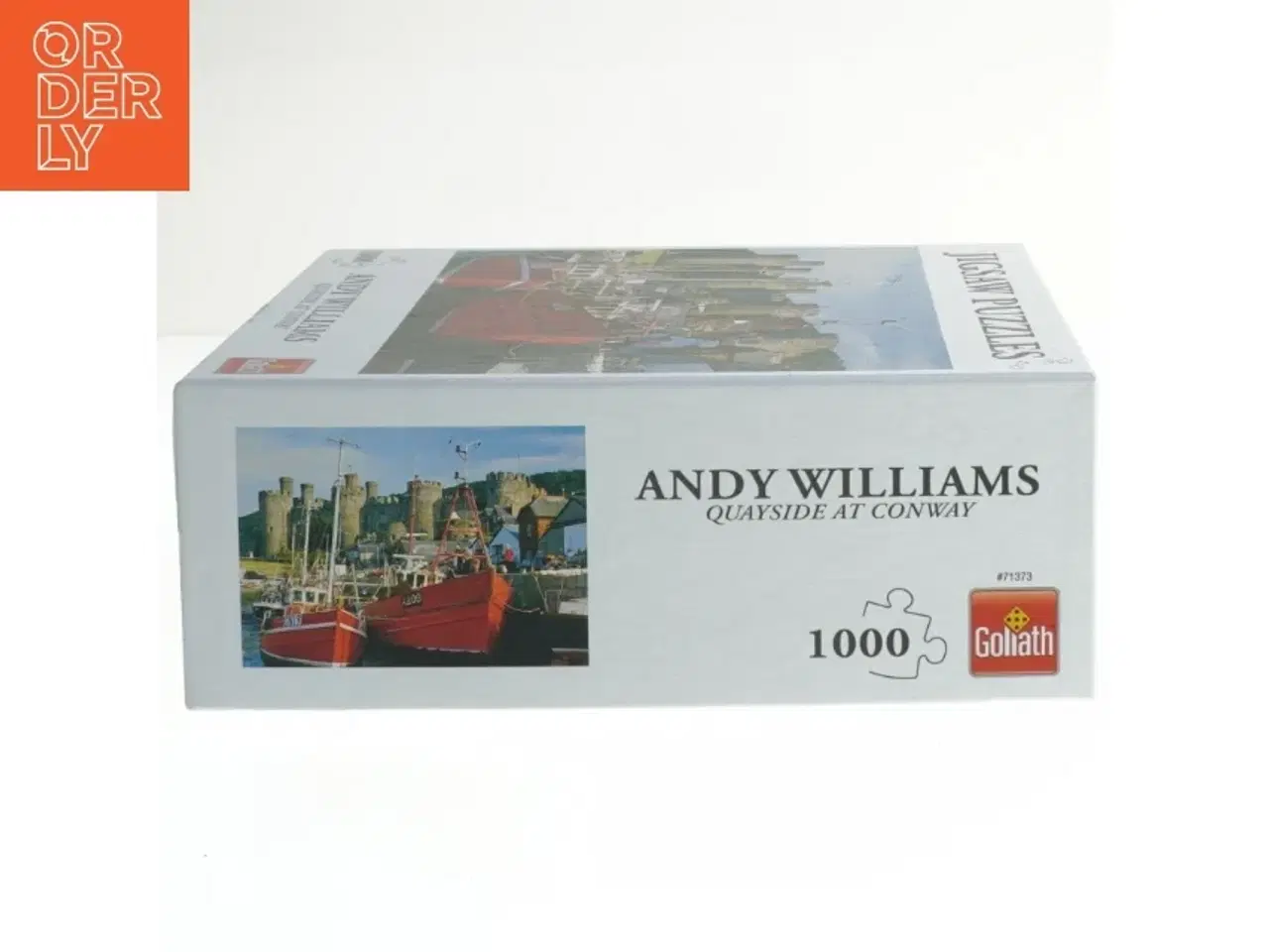 Billede 2 - Andy Williams Quayside at Conway puslespil, 1000 brikker fra Goliath (str. 1000 brikker)
