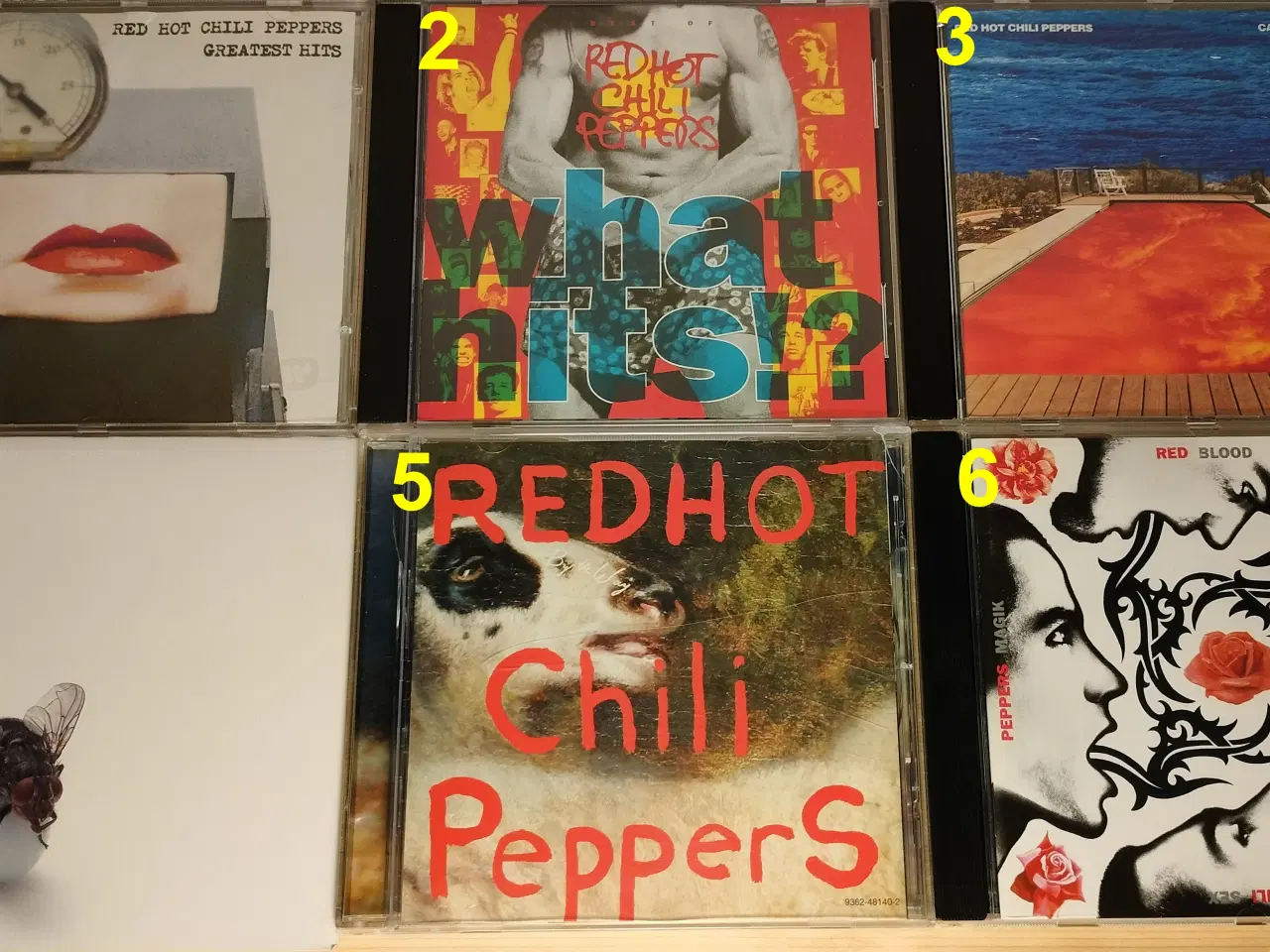 Billede 1 - Red Hot Chili Peppers - 6 Titler