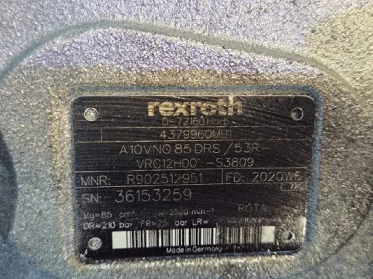 Billede 7 - Valtra  S394   Pumpe   4379960M91