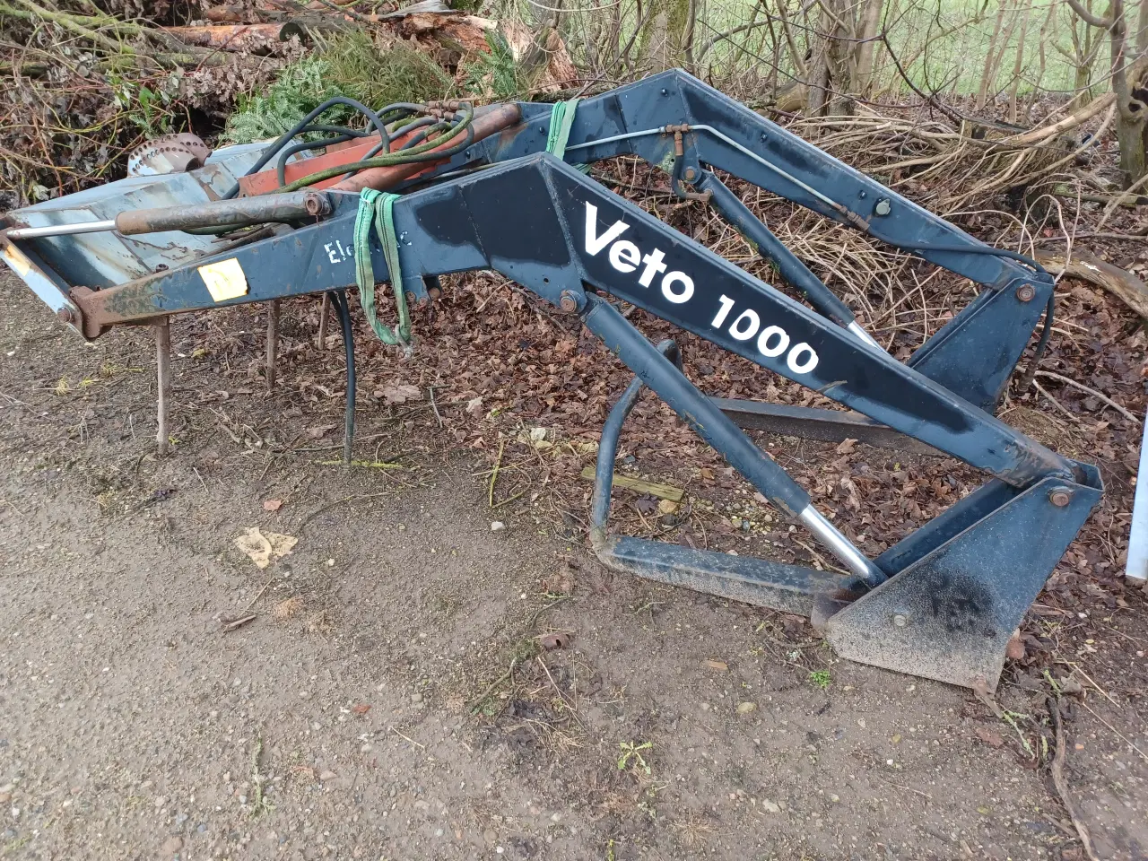 Billede 2 - Frontlæsser Veto 1000 med hydraulik