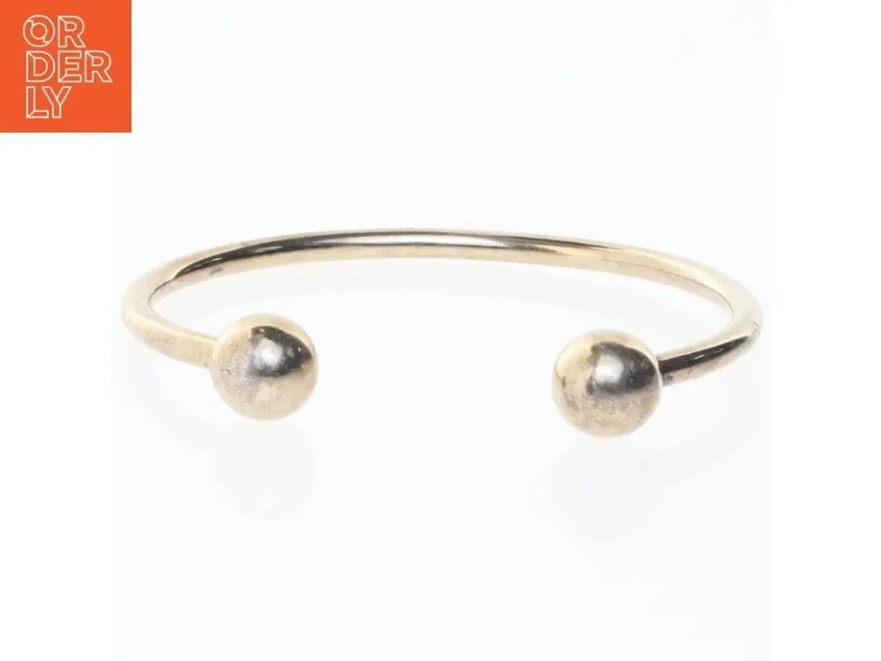 Billede 2 - Armring i guldfarve fra Mondial (str. 6,5 cm)
