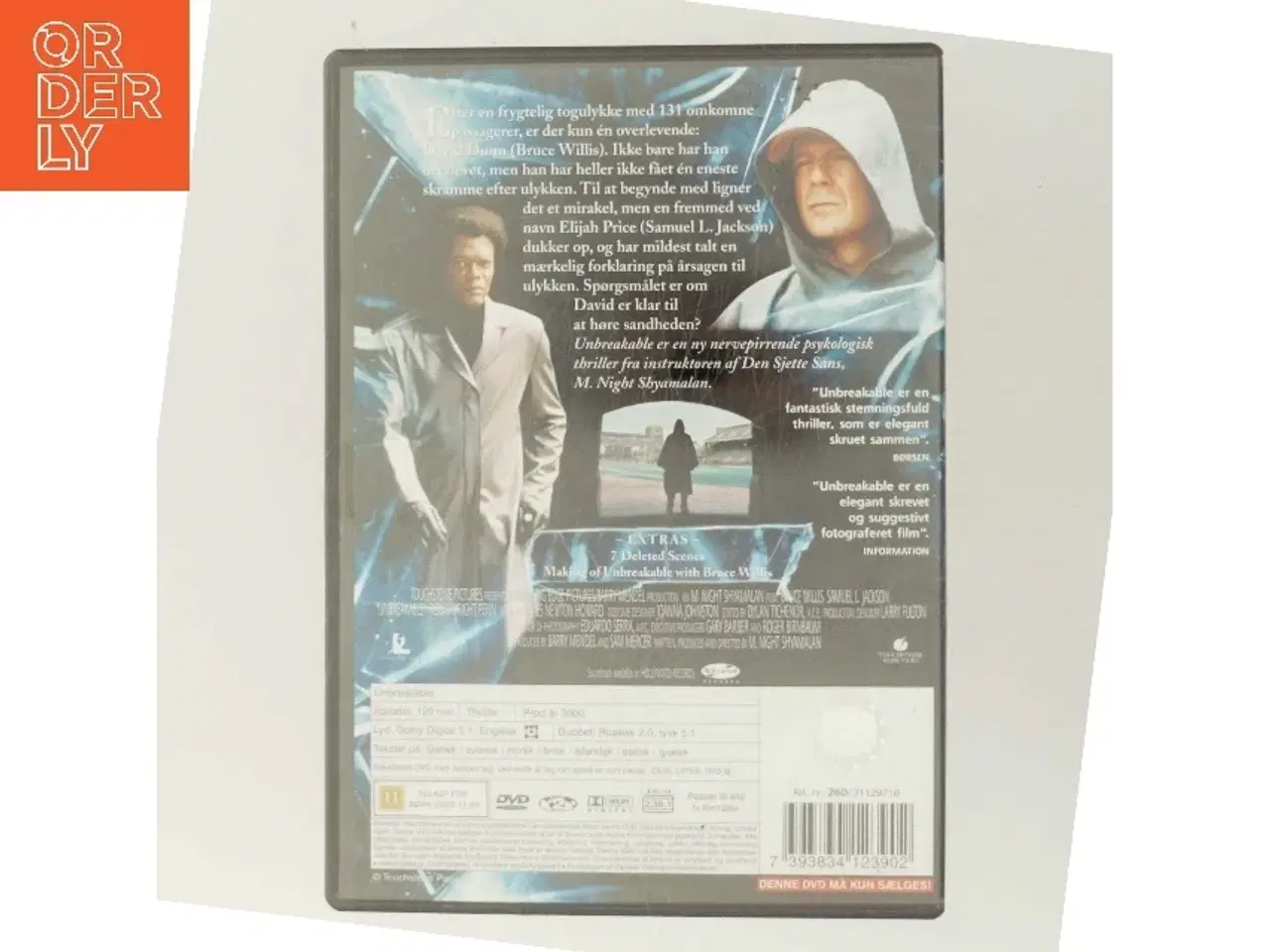 Billede 3 - Unbreakable med Bruce Willis (DVD)