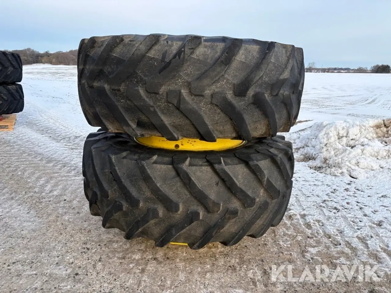 Billede 4 - Tvilling dæk baghjul Trelleborg High power