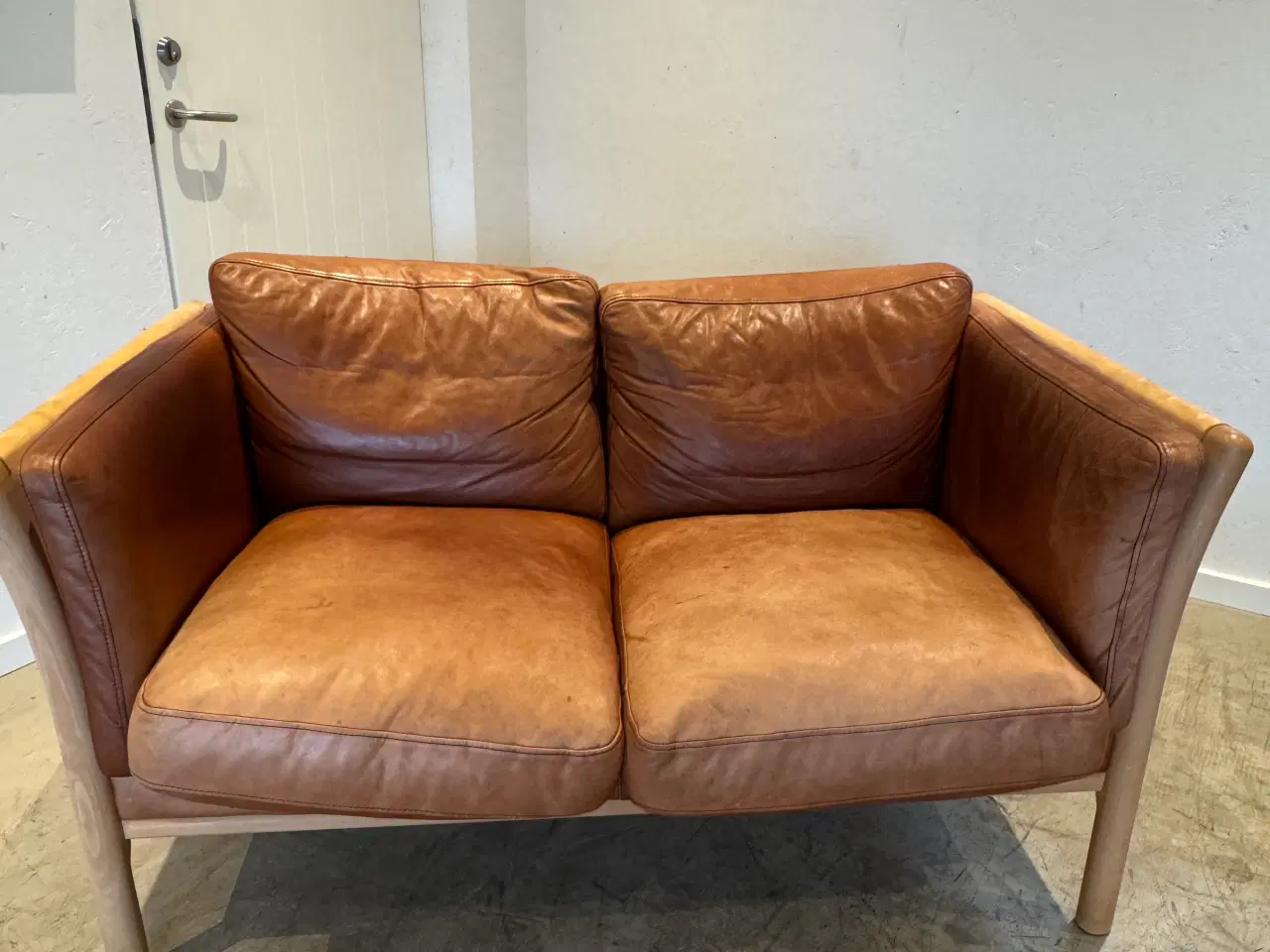 Billede 2 - Læder Sofa 2 stk.