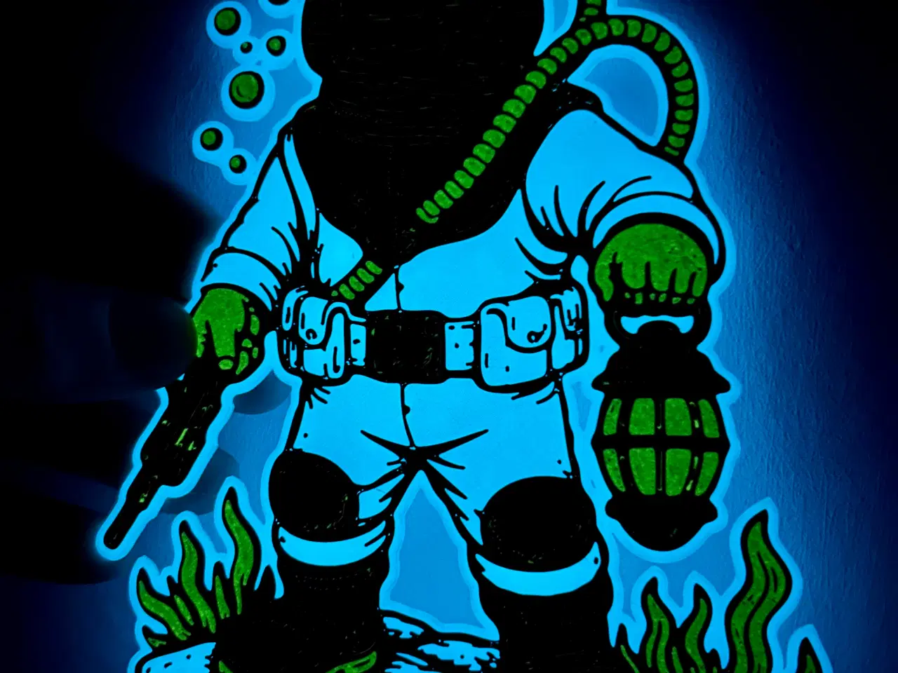 Billede 4 - Skab glæde på børneværelsets vægge (Glow in Dark)