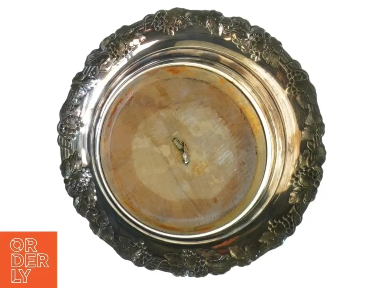 Billede 3 - Flaskebakke sølv og træ (str. 15 x 5 cm)