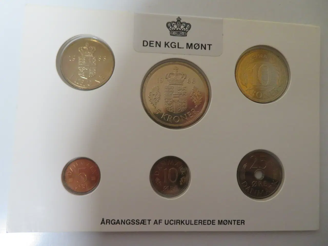 Billede 2 - DEN KGL.MØNT Årgangssæt 1988