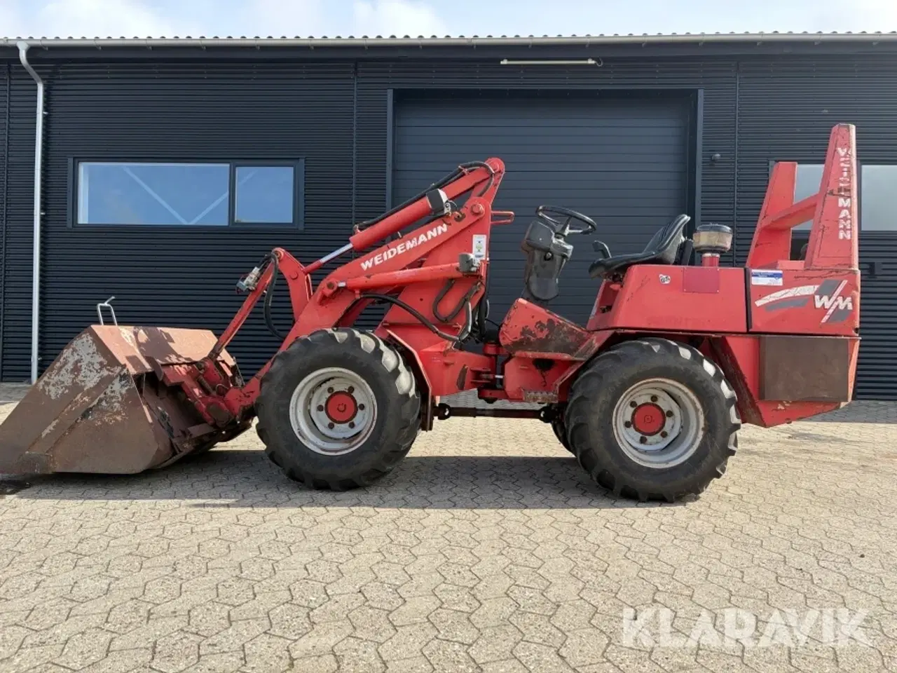 Billede 2 - Minilæsser Weidemann 1070