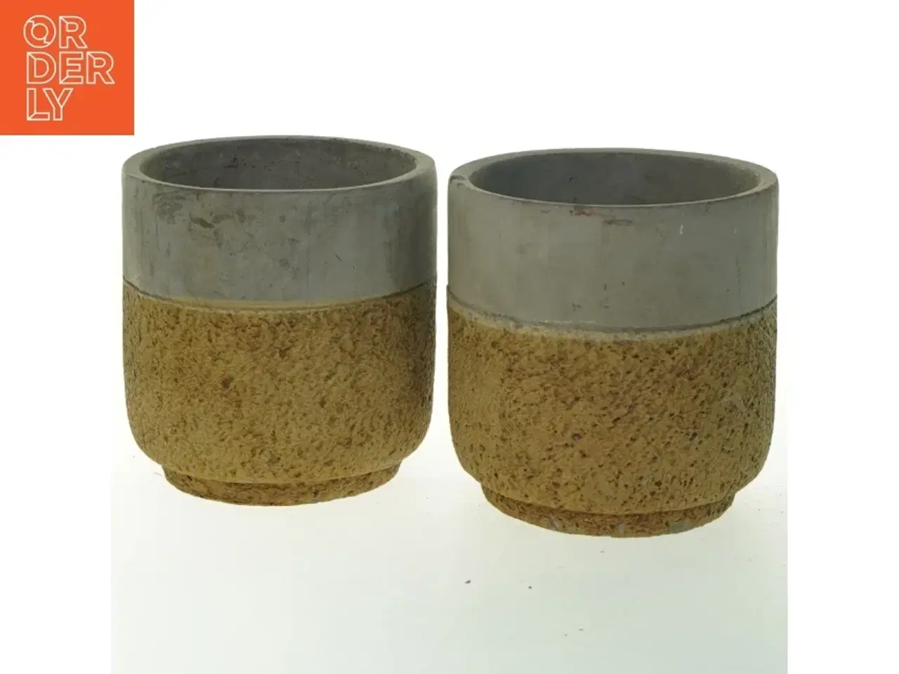 Billede 1 - Rustikke store krukker (str. 14x14 cm)